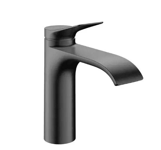 Hansgrohe 75023340 - Umyvadlová baterie s výpustí, EcoSmart, CoolStart, kartáčovaný černý chrom