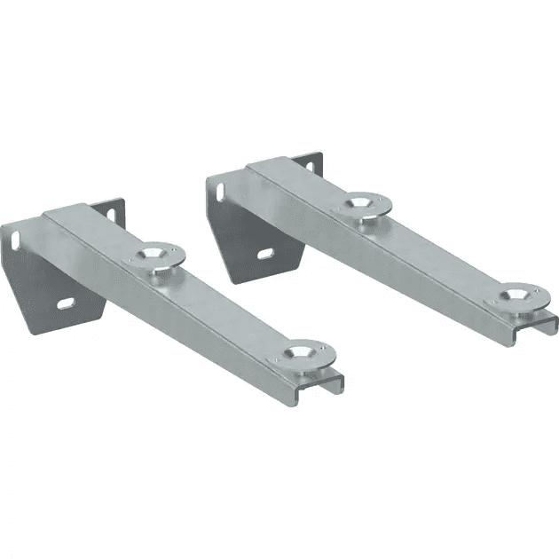 Geberit 500250000 - Souprava montážních úhelníků pro umyvadlo, 2 ks, 360 mm