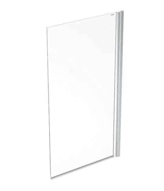 Geberit 560.118.00.2 - Vanová zástěna 80x150 cm, stříbrná/čiré sklo