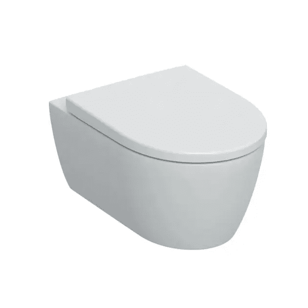 Geberit 501.663.JT.1 - Závěsné WC se sedátkem, Rimfree, SoftClose, alpská bílá