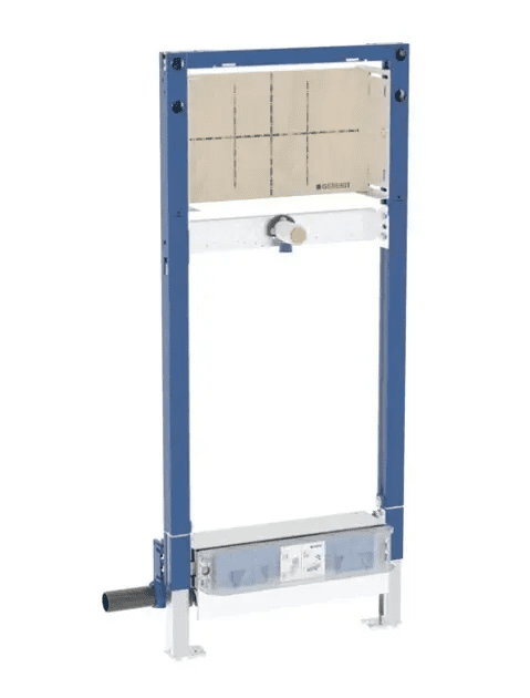 Geberit 111.581.00.2 - Předstěnová instalace pro sprchu, výška 130 cm, s odtokem ve stěně, nástěnná armatura pod omítku