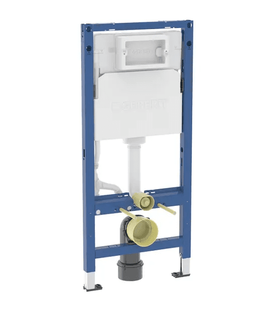 Geberit 458.129.00.2 - Montážní prvek pro závěsné WC, 112 cm, se splachovací nádržkou pod omítku Delta 12 cm