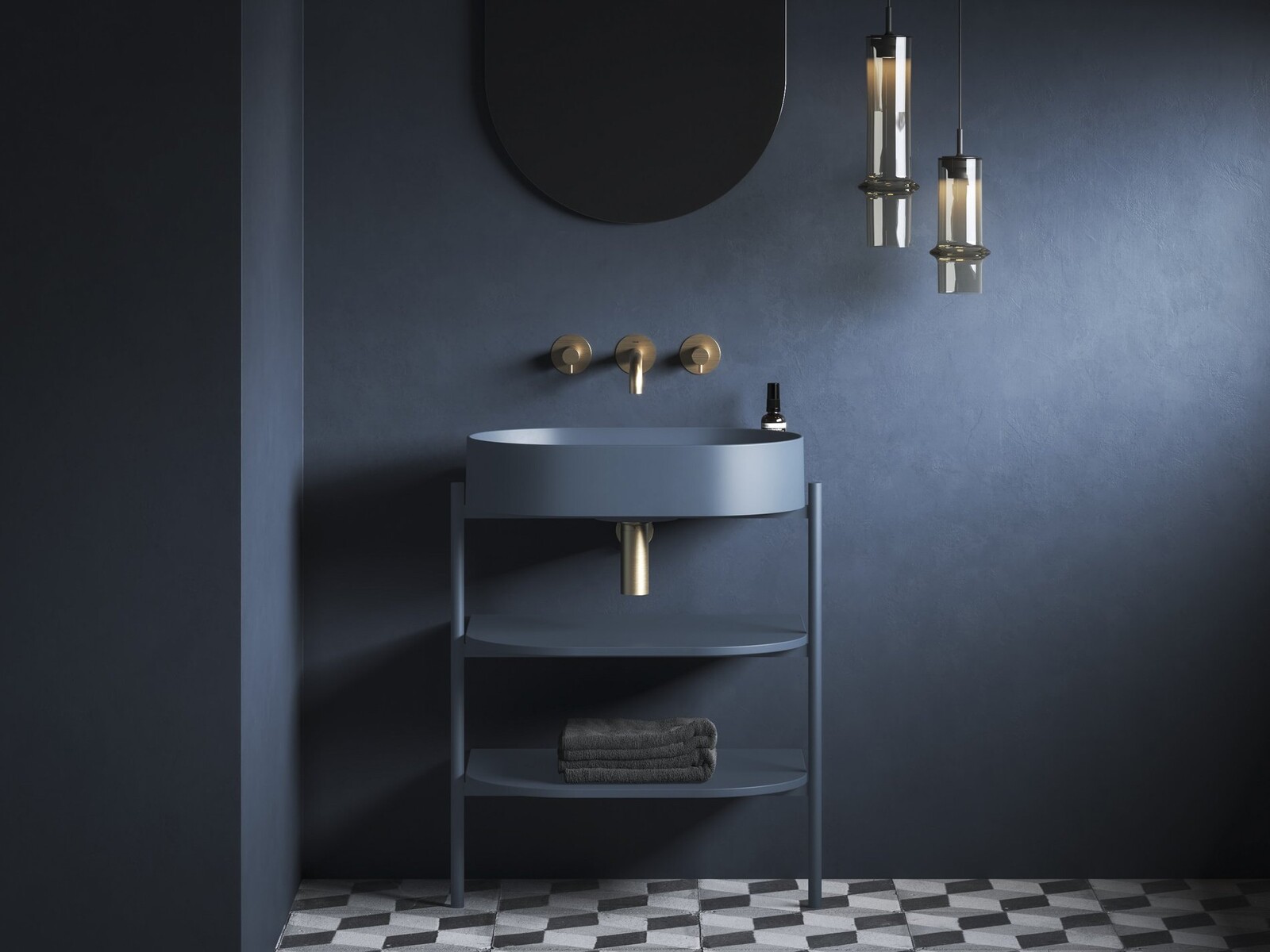 Ravak Konstrukce pod umyvadlo CS Yard 60, Deepsea Blue