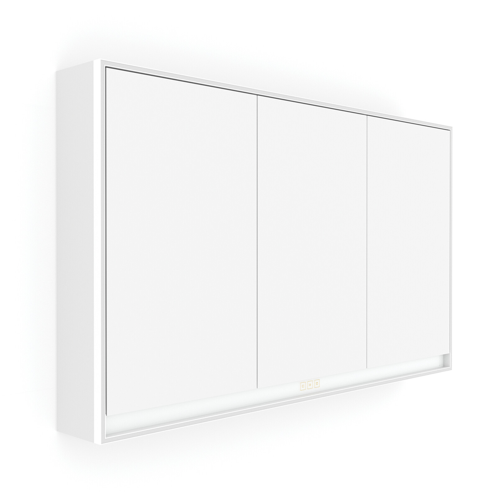 Nimco Bílá LED podsvícená zrcadlová skříňka 1200.