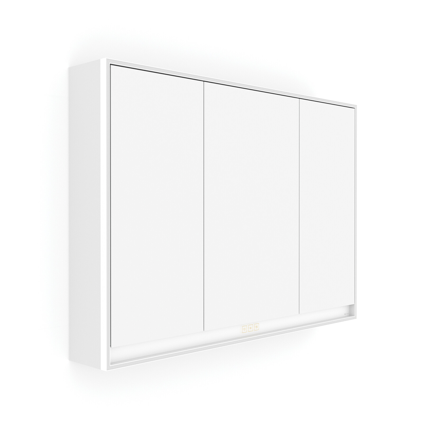 Nimco Bílá LED podsvícená zrcadlová skříňka 1000.