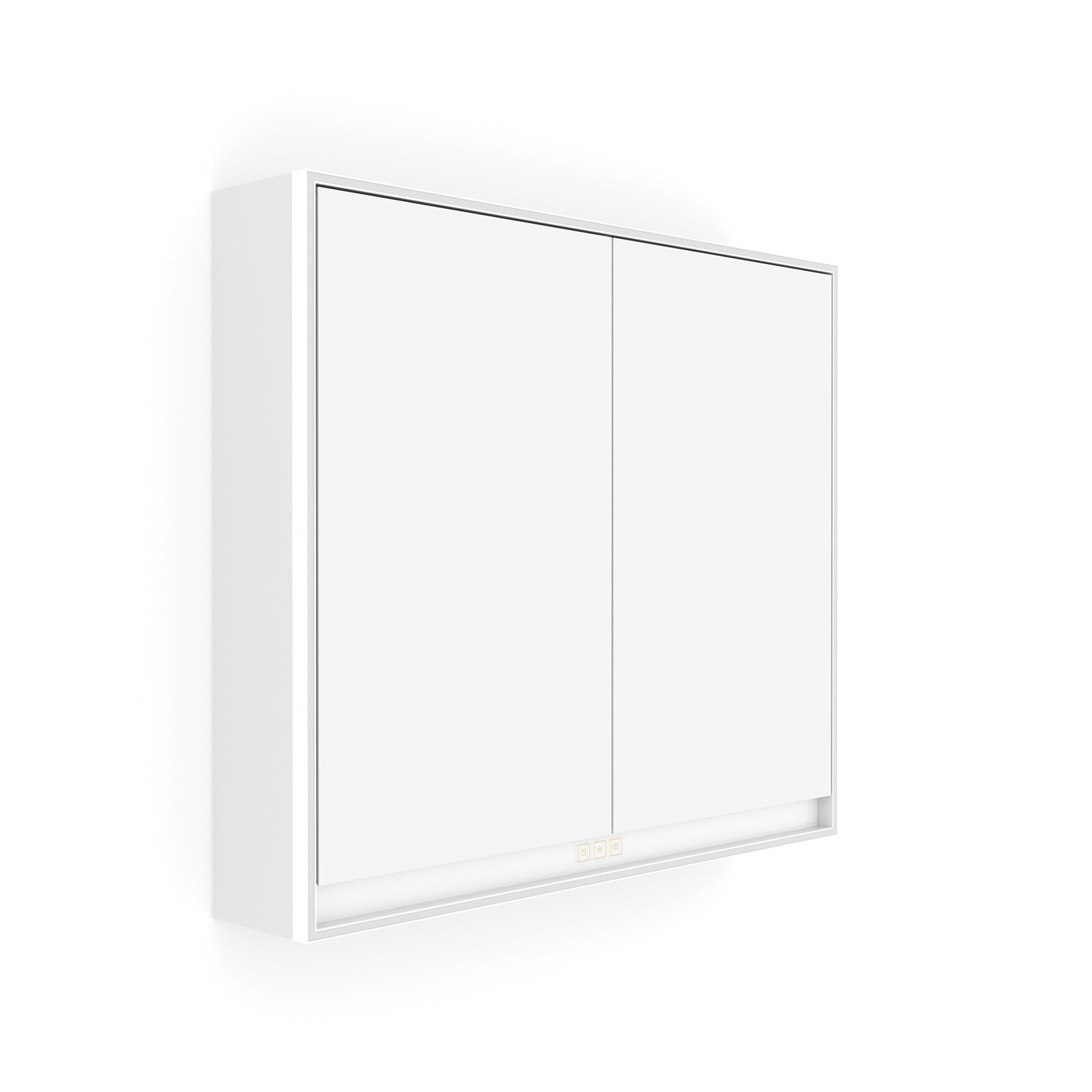 Nimco Bílá LED podsvícená zrcadlová skříňka 800.