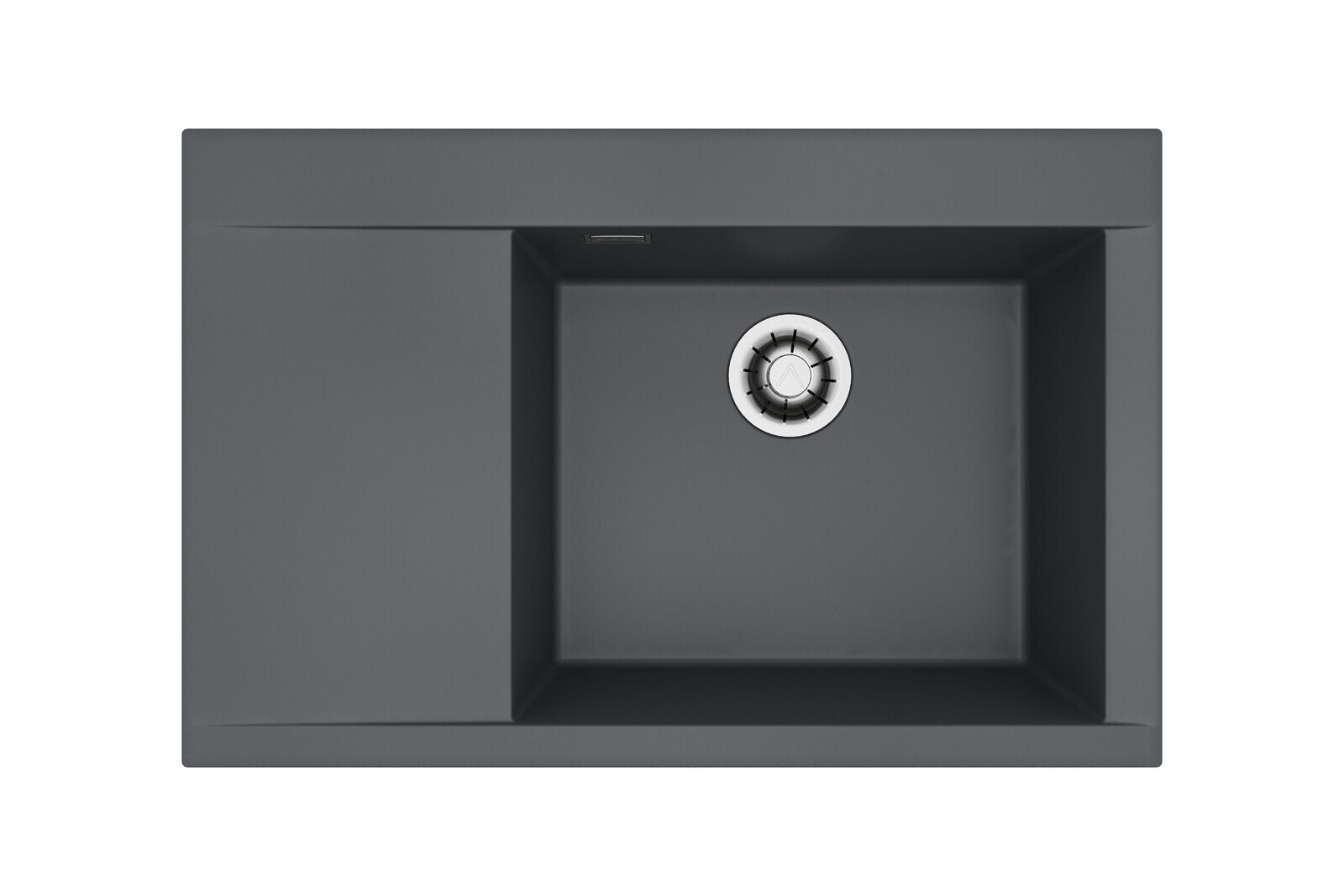 Alveus PURE-G 70 P černý A91 + QC sifon_algranit