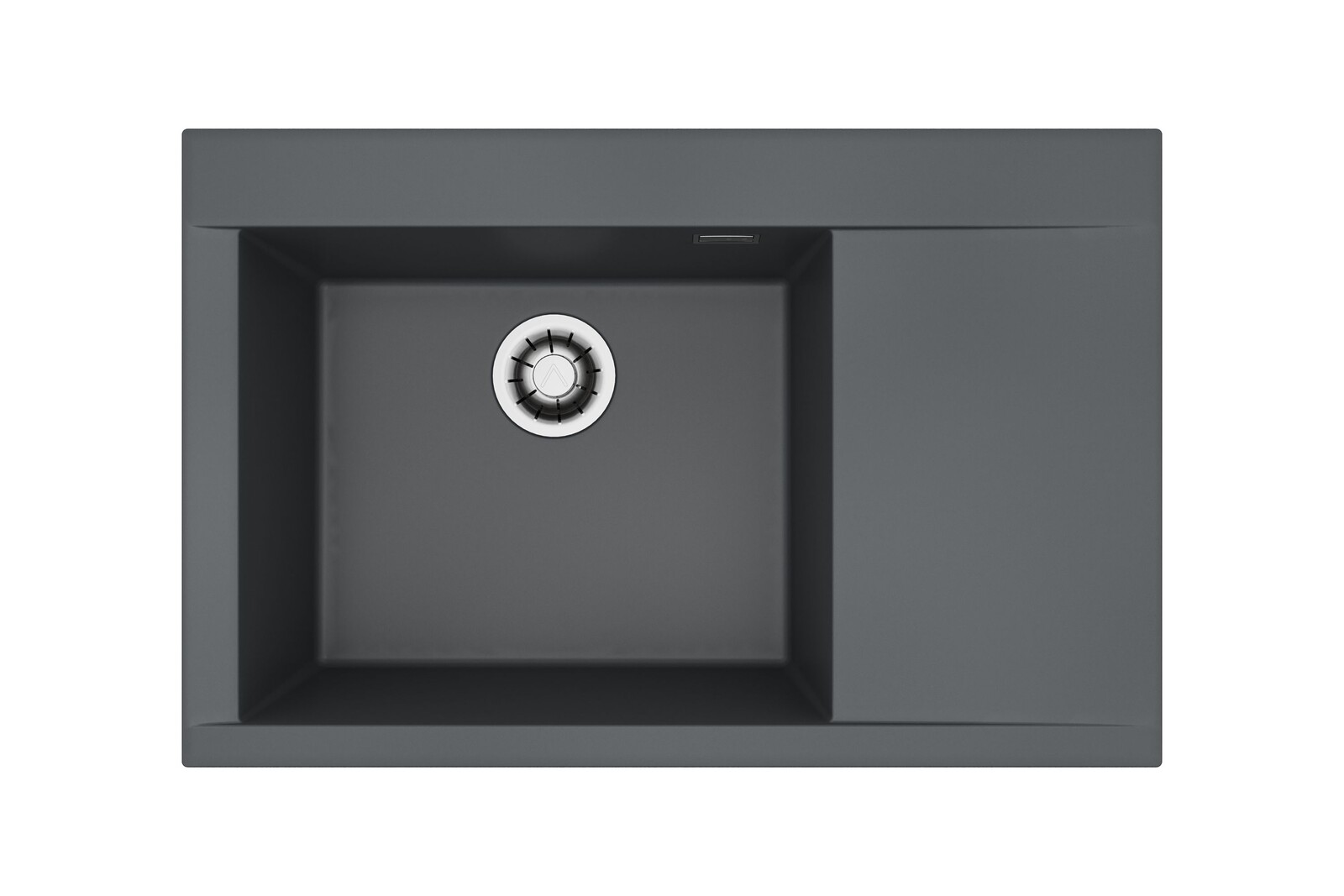 Alveus PURE-G 70 L černý A91 + QC sifon_algranit