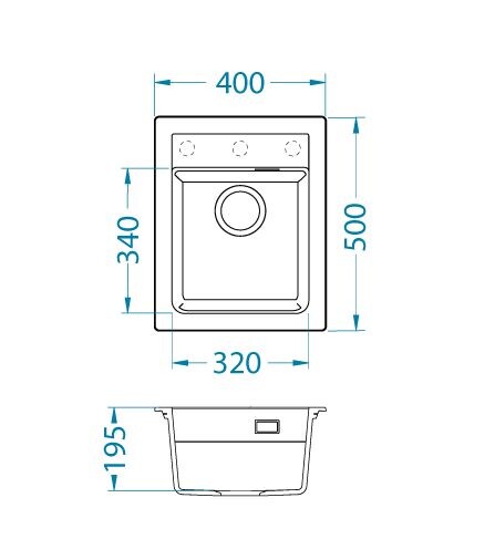 SET ALVEUS ATROX 10 BETON A80 QC + BATERIE DELOS 81