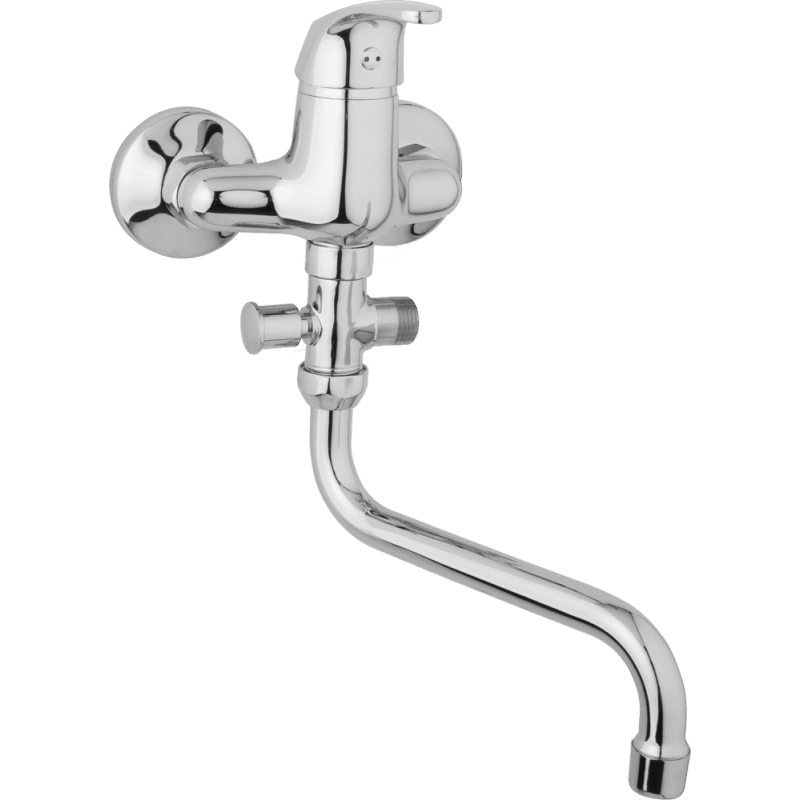 JB Sanitary A10 31 30 — Nástěnná umyvadlová a sprchová baterie SLIM, rozteč 100 mm