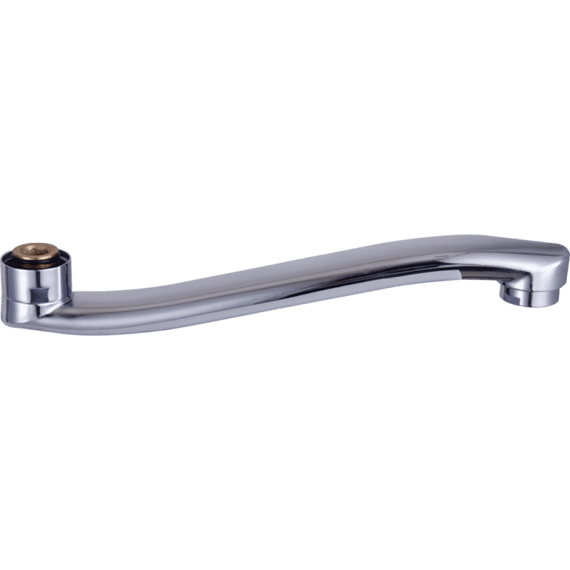 JB Sanitary RS 250 — Výtokové ramínko prohnuté, délka 250 mm