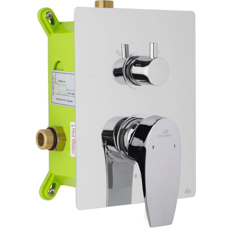 JB Sanitary B20 71 00 — Podomítkový box WAT - dvoucestný