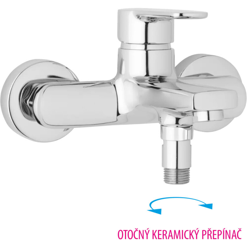 JB Sanitary M10 50 00 — Vanová nástěnná baterie MIRAM, rozteč 150 mm, bez příslušenství