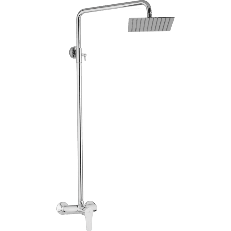 JB Sanitary SM 61 000 00 1 — Sprchová sestava s baterií MIRAM s horním vývodem, 20x20cm