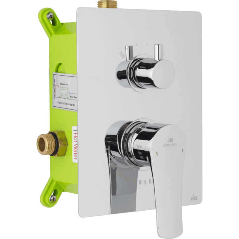 JB Sanitary K20 71 00 — Podomítková baterie DOKA, dvoucestná