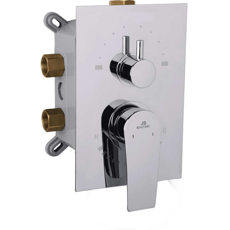 JB Sanitary M10 72 00 — Podomítkový box MIRAM, třícestný