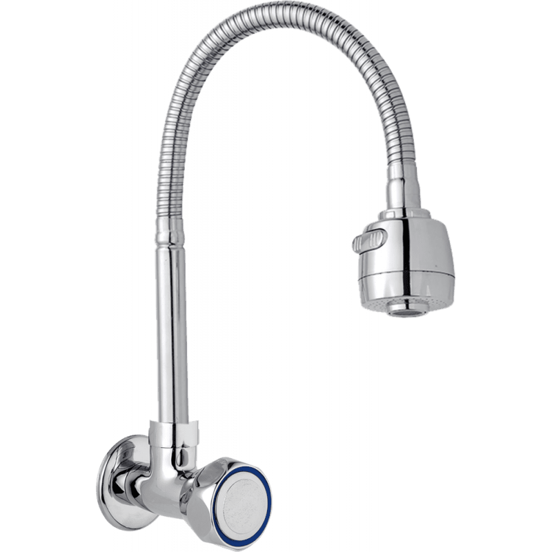 JB Sanitary A10 03 90 — Nástěnná baterie na studenou vodu s pružným ramínkem