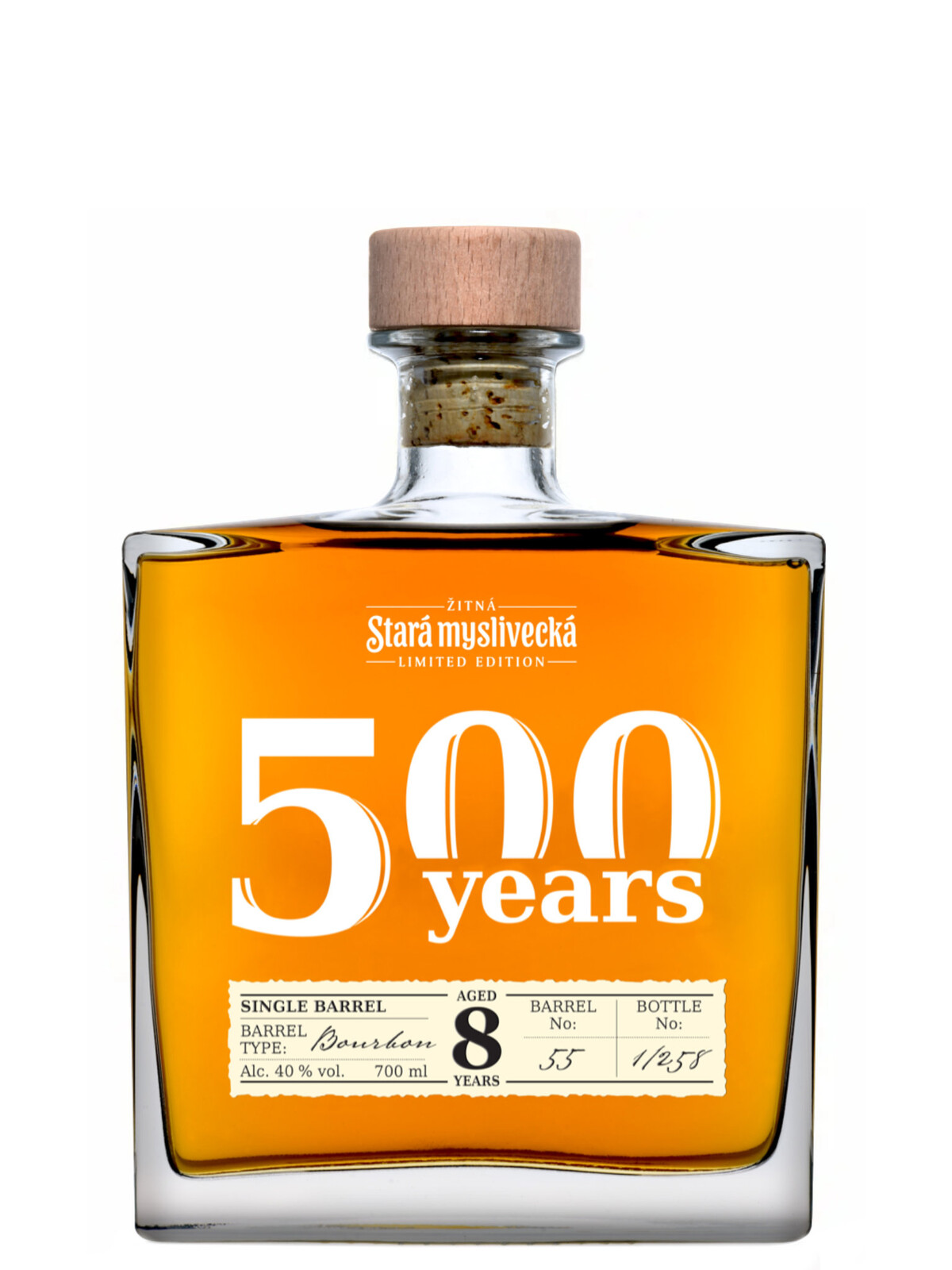 Stará Myslivecká 8yo Bourbon 40% 0,7l