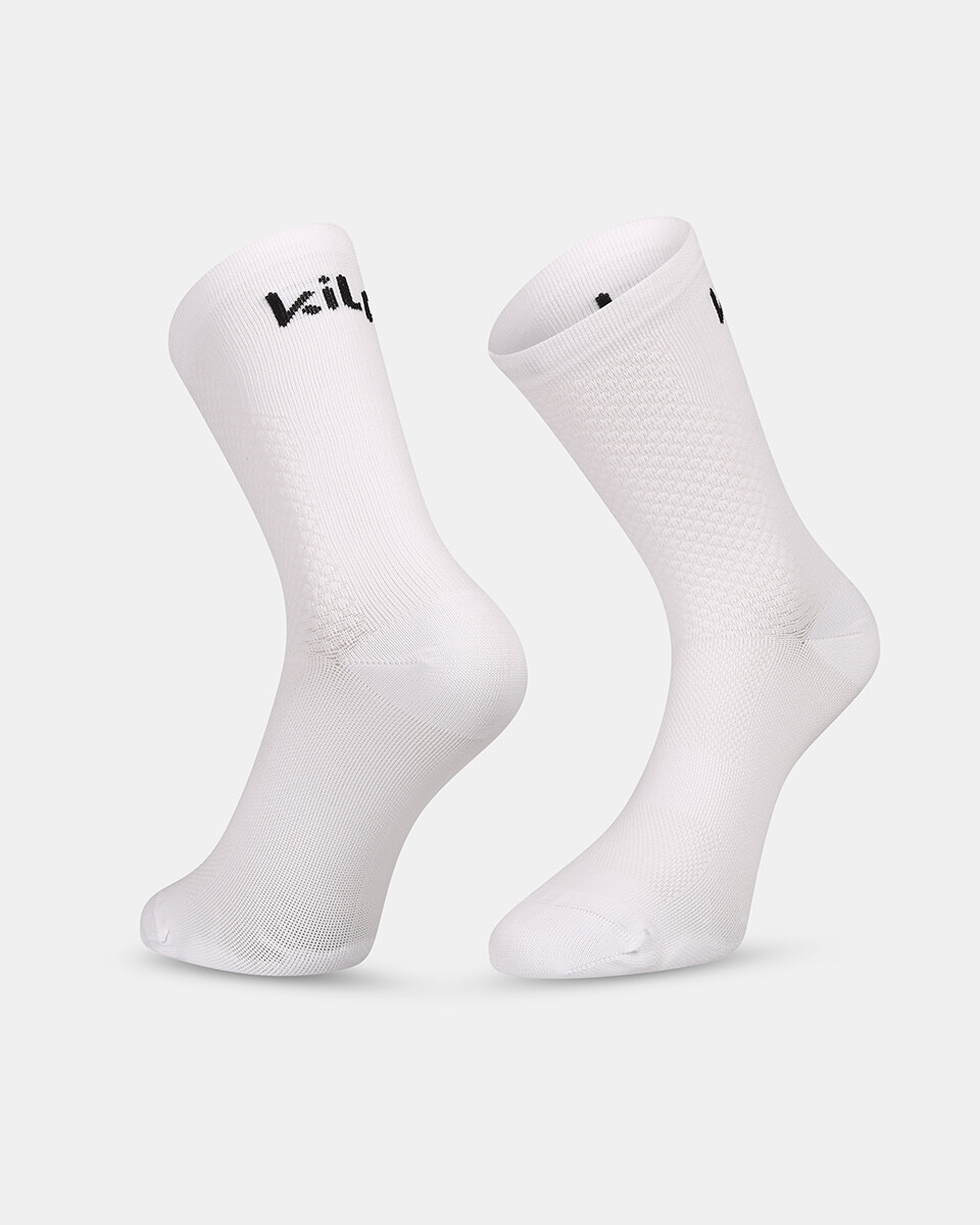 Unisex cyklistické ponožky kilpi onic-u bílá 43