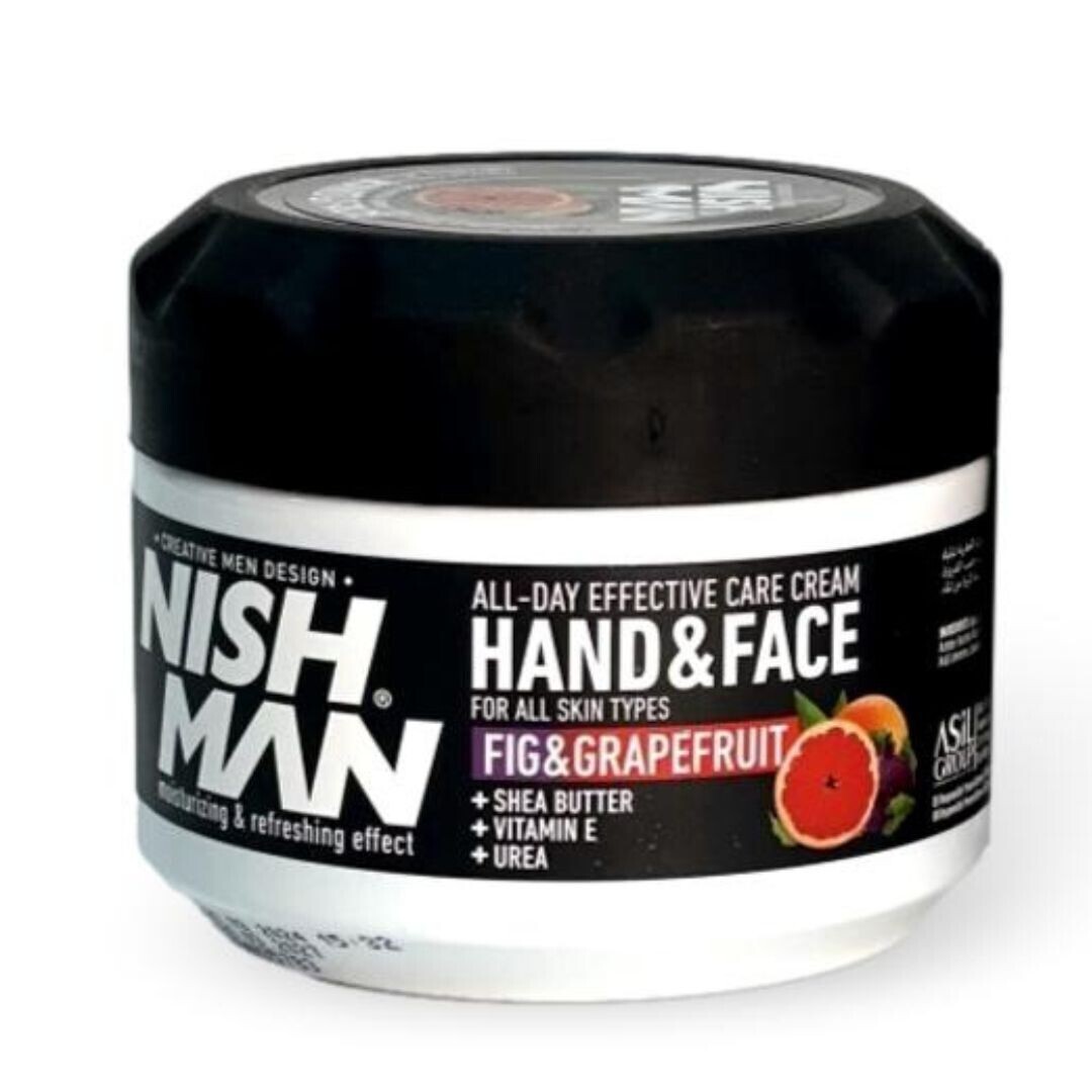 Nishman Hand&Face Cream - krém na ruce a obličej, 300 ml Fig&Grapefruit - fík a grep