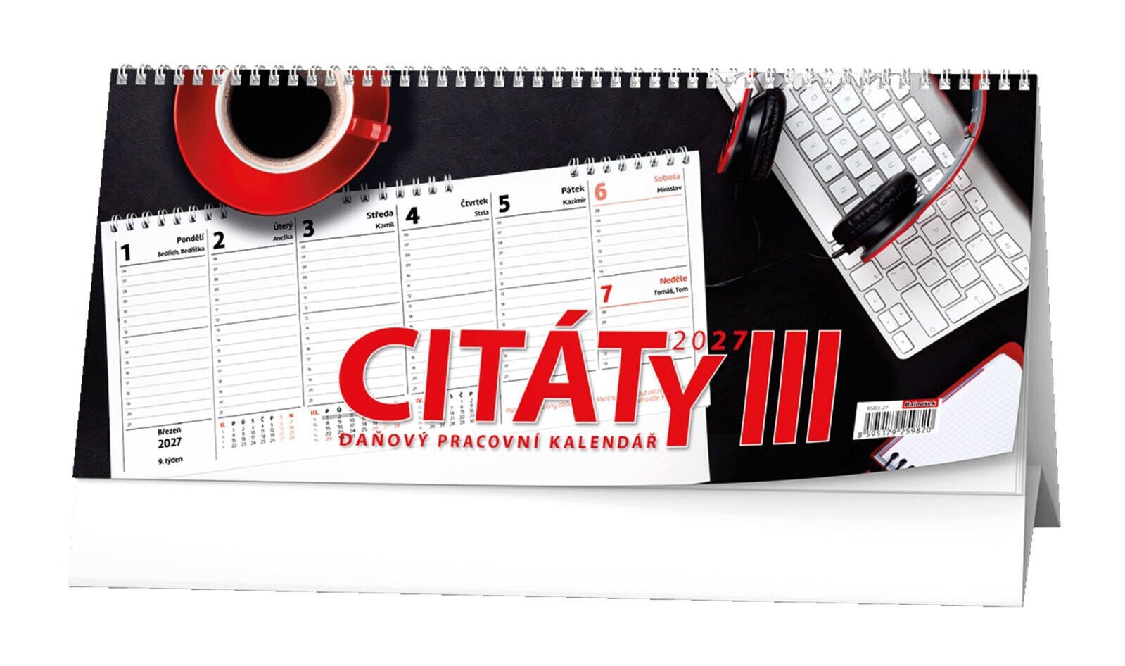 Stolní kalendář 2026 Citáty III.
