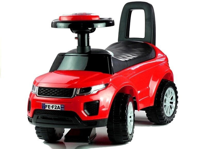 mamido Dětské odrážedlo range rover červené