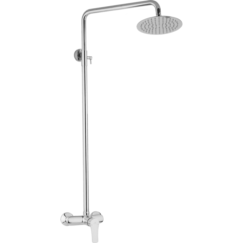 JB Sanitary SK 61 000 00 6 — Sprchová sestava s baterií DOKA s horním vývodem, průměr 25cm