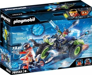 Playmobil Top Agents 70232 ARCTIC REBELS Ledová tříkolka