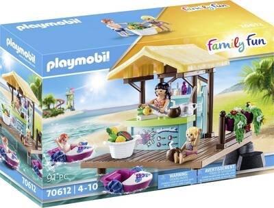 Playmobil Family Fun 70612 Půjčovna šlapadel s barem