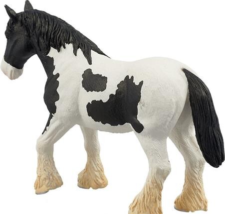 Mojo Animal Planet Clydesdale kůň černobílý