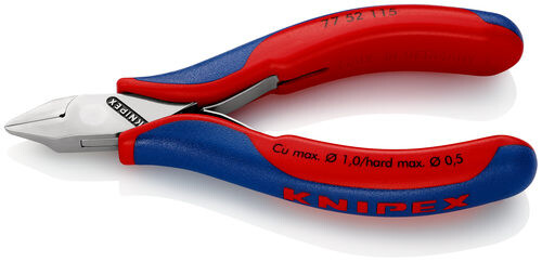 Knipex 77 72 115 Boční štípací kleště pro elektroniku 115mm