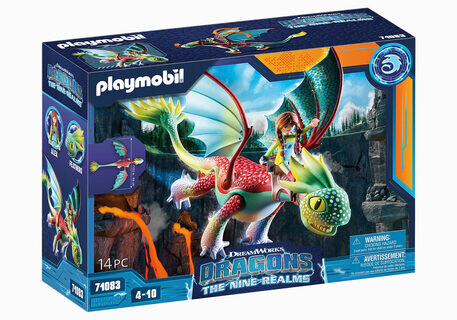 Playmobil Dragons 71083 The Nine Realms - Feathers & Alex