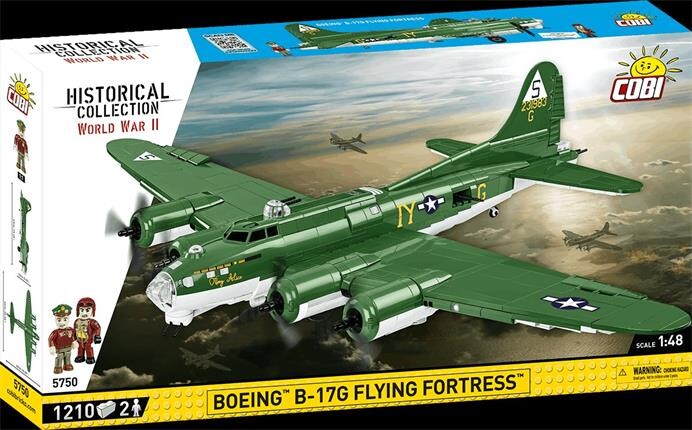 COBI 5750 Americký dálkový bombardovací letoun Boeing B-17G Létající pevnost (Mary Alice)