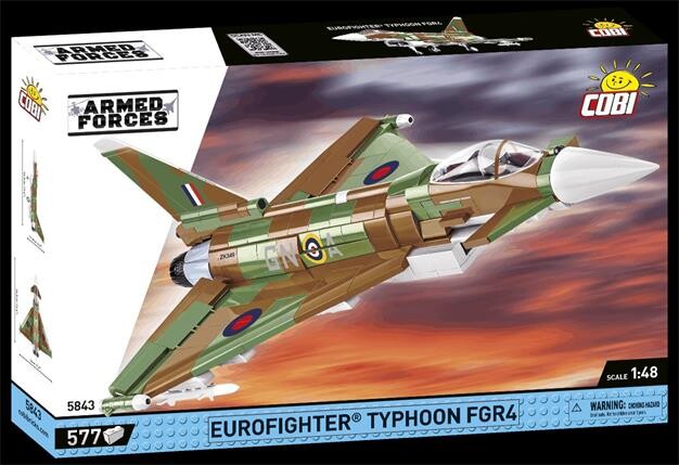COBI 5843 Víceúčelový stíhací letoun Eurofighter TYPHOON FGR4