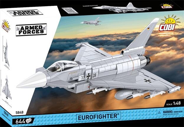 COBI 5848 Víceúčelový stíhací letoun Eurofighter TYPHOON