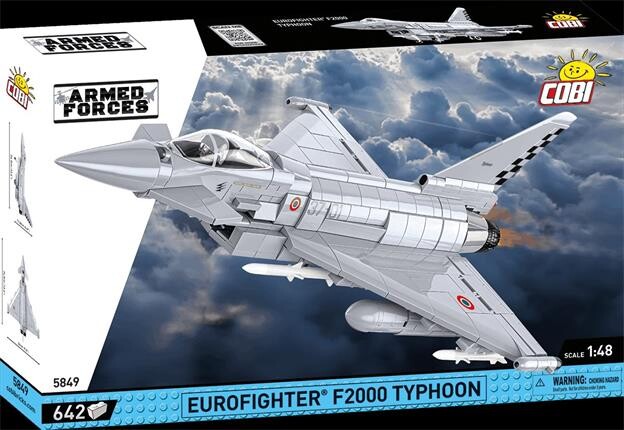 COBI 5849 Víceúčelový stíhací letoun Eurofighter TYPHOON