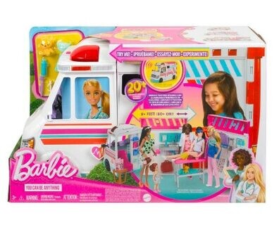 Mattel HKT79 Barbie Mobilní ambulance