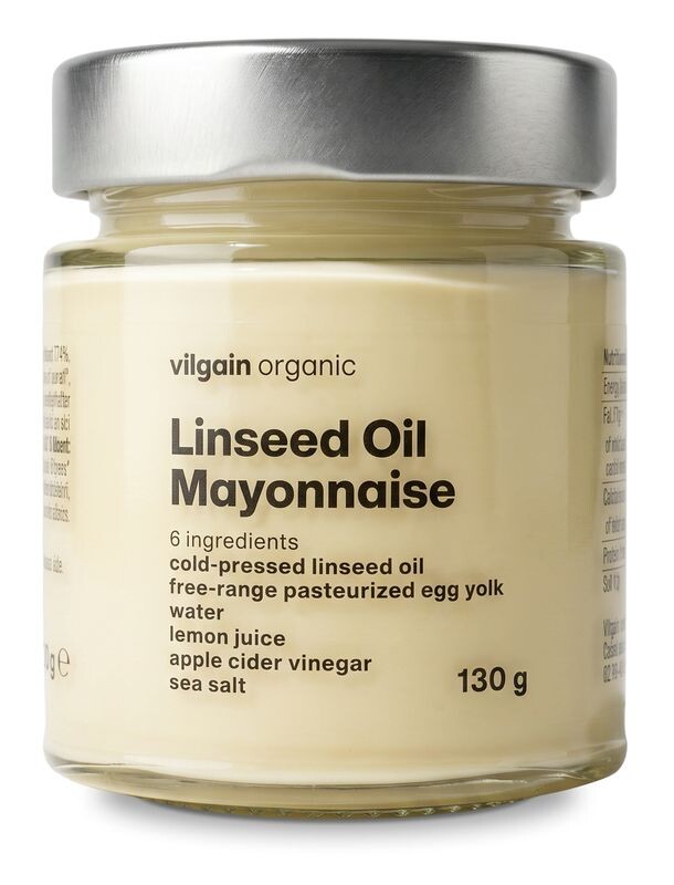 Vilgain Majonéza z lněného oleje BIO – 130 g