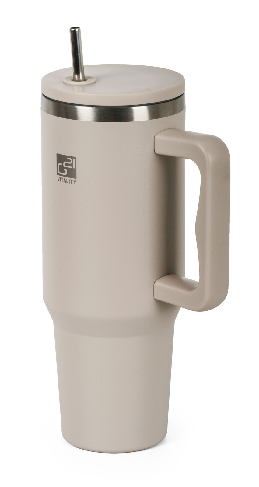 G21 Termohrnek FlowCup - pískově béžový 1200 ml