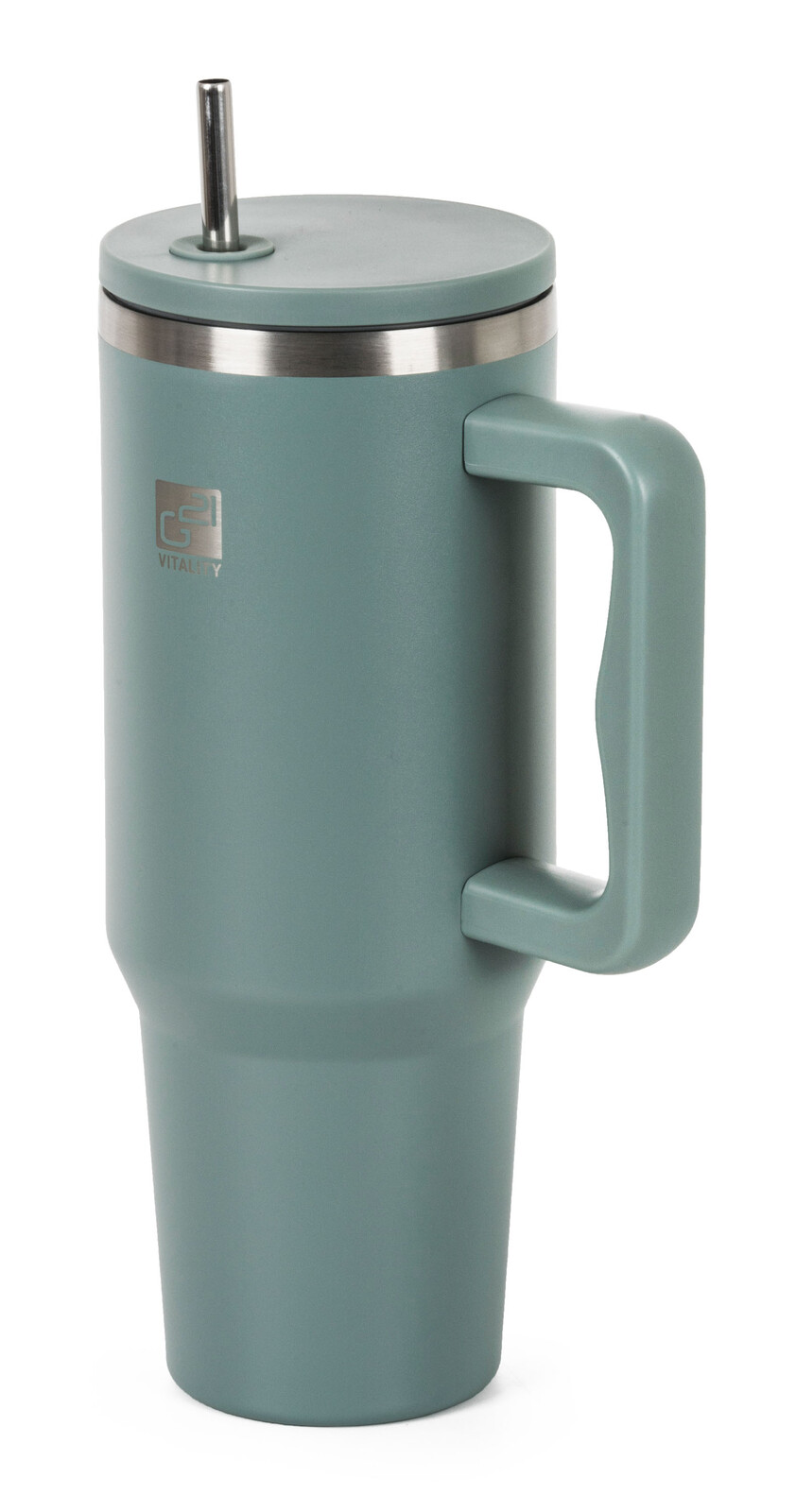 G21 Termohrnek FlowCup eukalyptově zelený 1200 ml