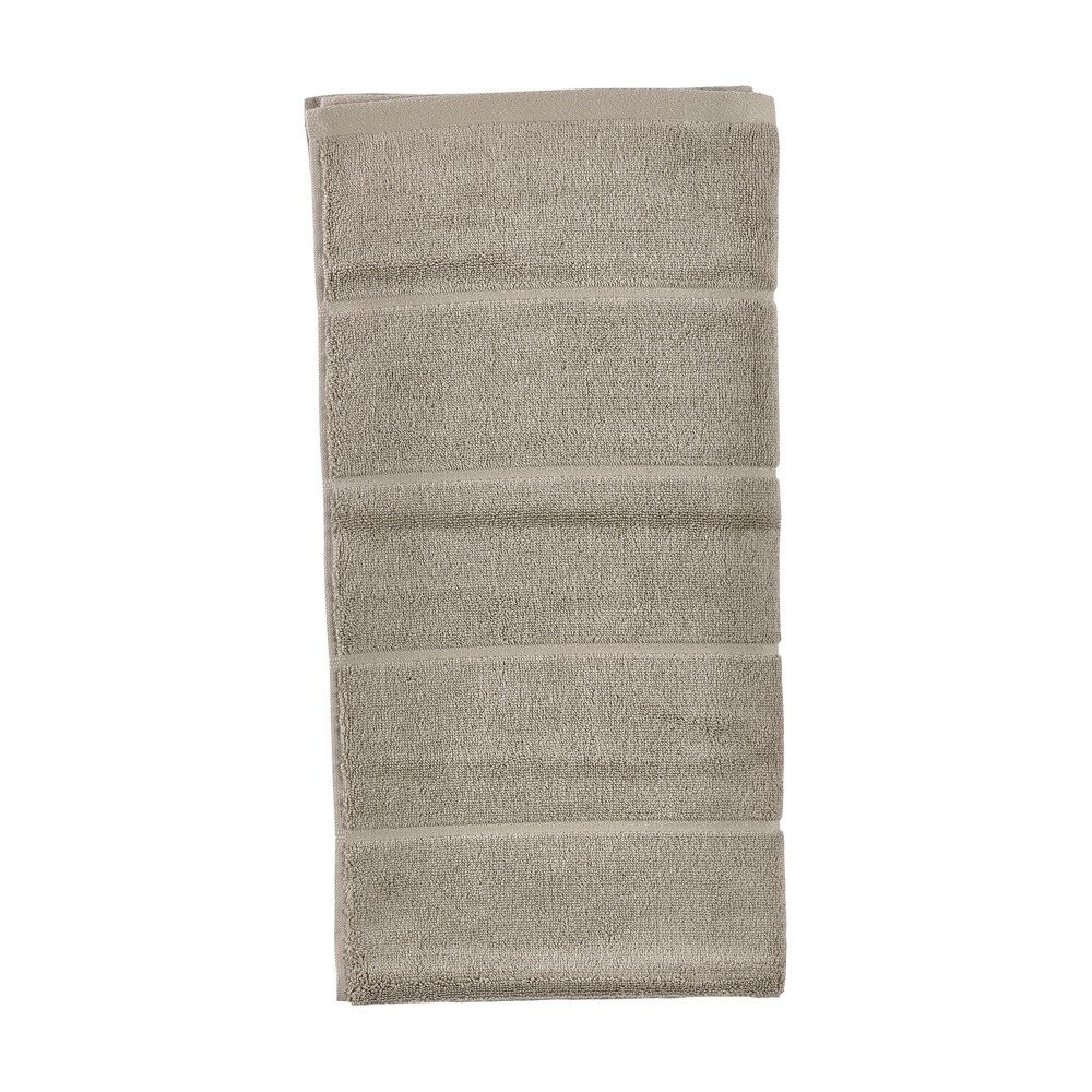 Taupe froté bavlněná osuška 70x140 cm Sauna – Zone