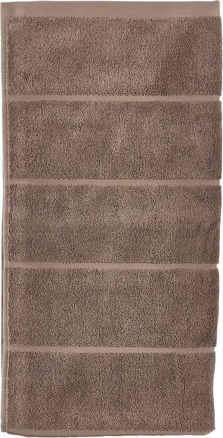 Světle hnědá froté bavlněná osuška 70x140 cm Sauna – Zone