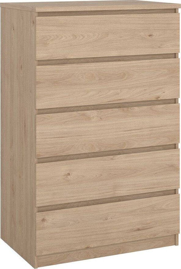 Komoda v dekoru dubu v přírodní barvě 77x121x50 cm Naia – Tvilum