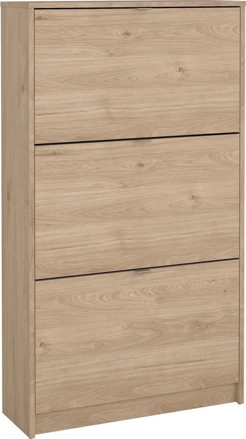 Výklopný botník v dekoru dubu v přírodní barvě 70x124x24 cm Shoes – Tvilum