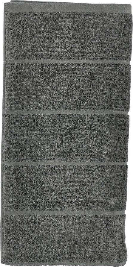 Tmavě zelená froté bavlněná osuška 70x140 cm Sauna – Zone