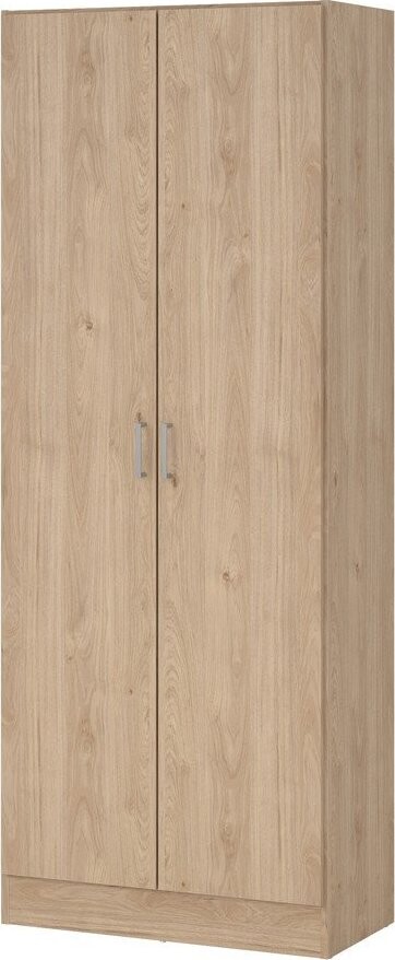 Šatní skříň v dekoru dubu v přírodní barvě 70x181x36 cm Focus – Tvilum