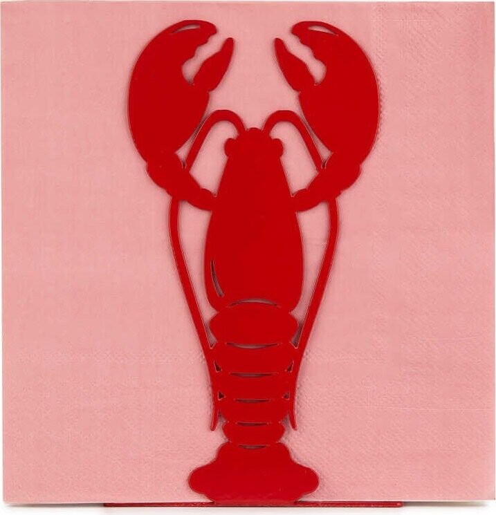 Kovový držák na ubrousky Lobster – Balvi