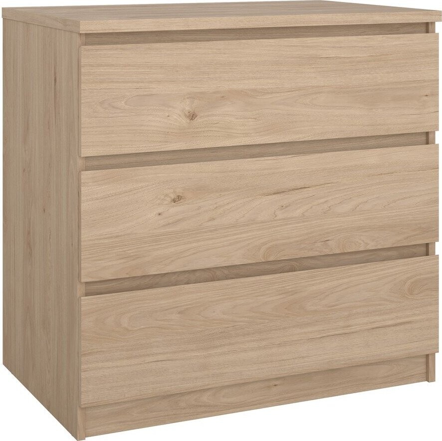Komoda v dekoru dubu v přírodní barvě 77x76x50 cm Naia – Tvilum
