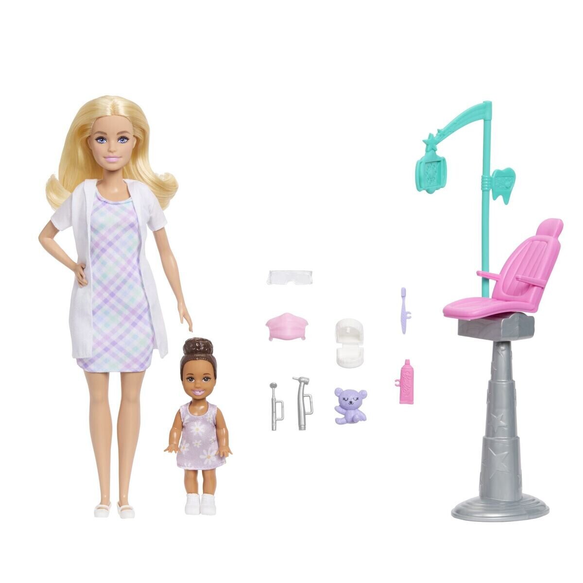Mattel Barbie Zubařka blondýnka herní set povolání