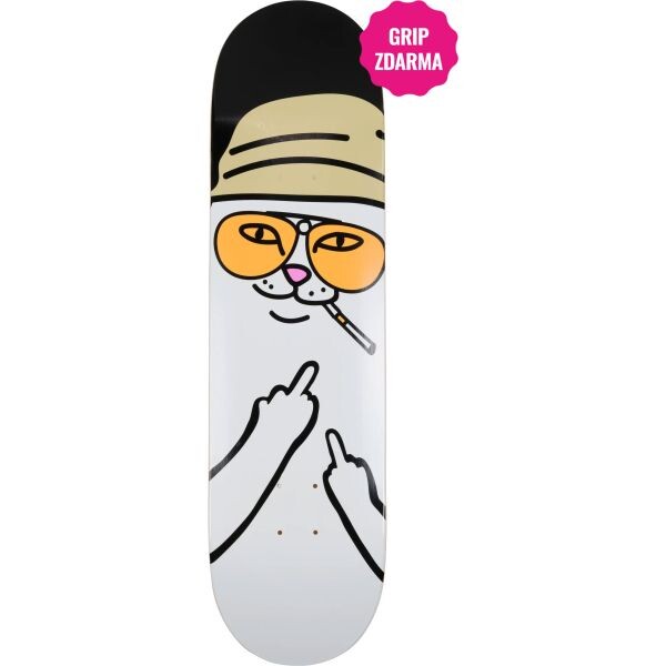 Sk8 Deska Ripndip Nermal Thompson - Bílá - 8.0